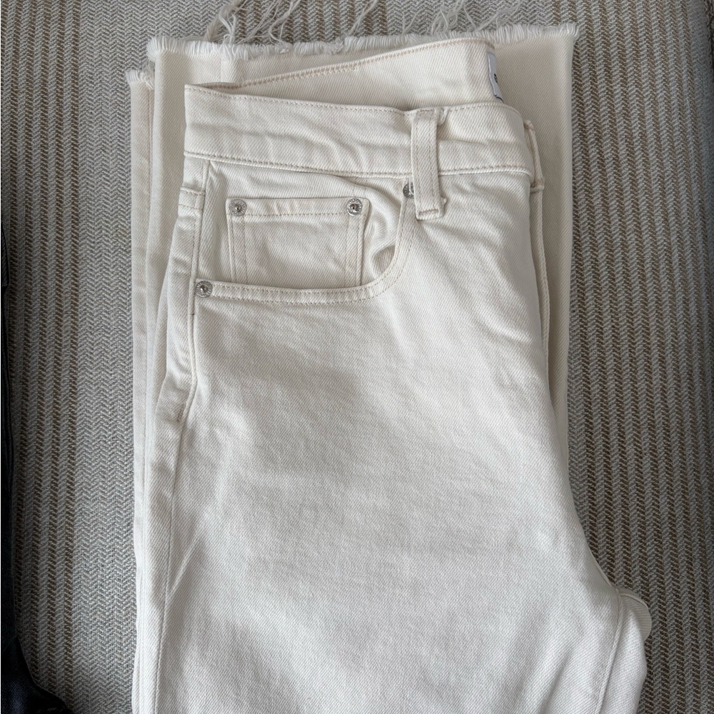 Women's Cream Jeans